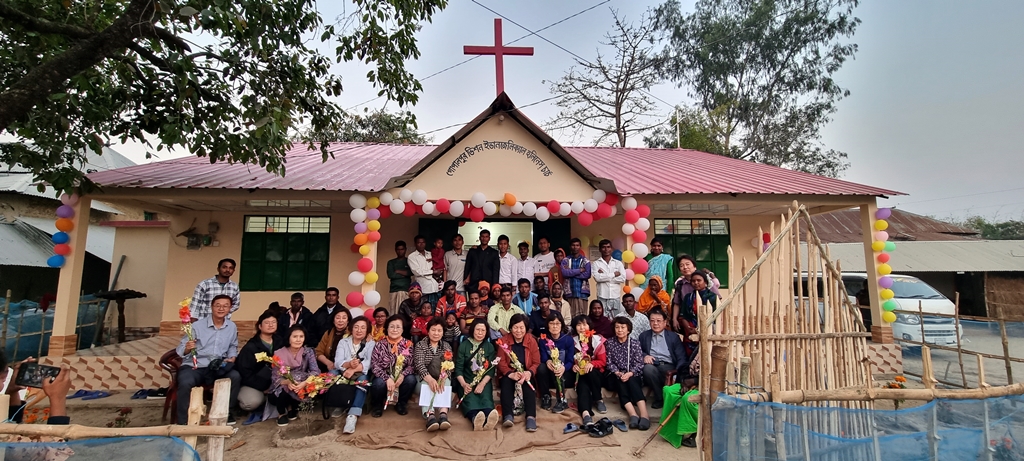 송현성결교회, 인도·방글라데시 교회 입당예식